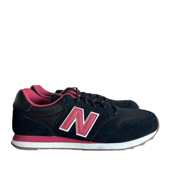 New Balance 500 Black Red Men's Sneaker Size 10 #504